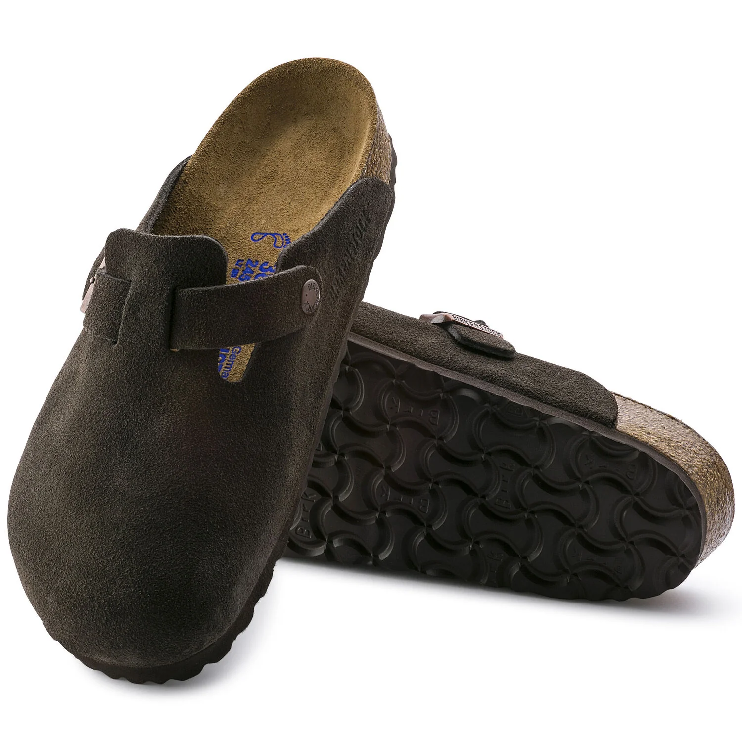 Boston Soft Footbed Mocha Suede- Regular/Wide - Image 3
