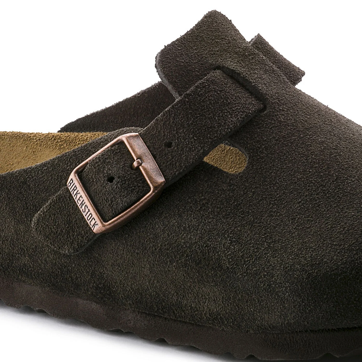 Boston Soft Footbed Mocha Suede- Regular/Wide - Image 4