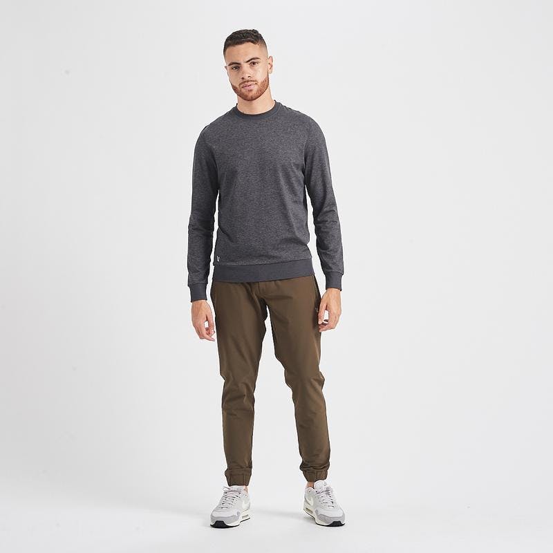 Men's Ponto Performance Crew - Charcoal Heather - Image 5