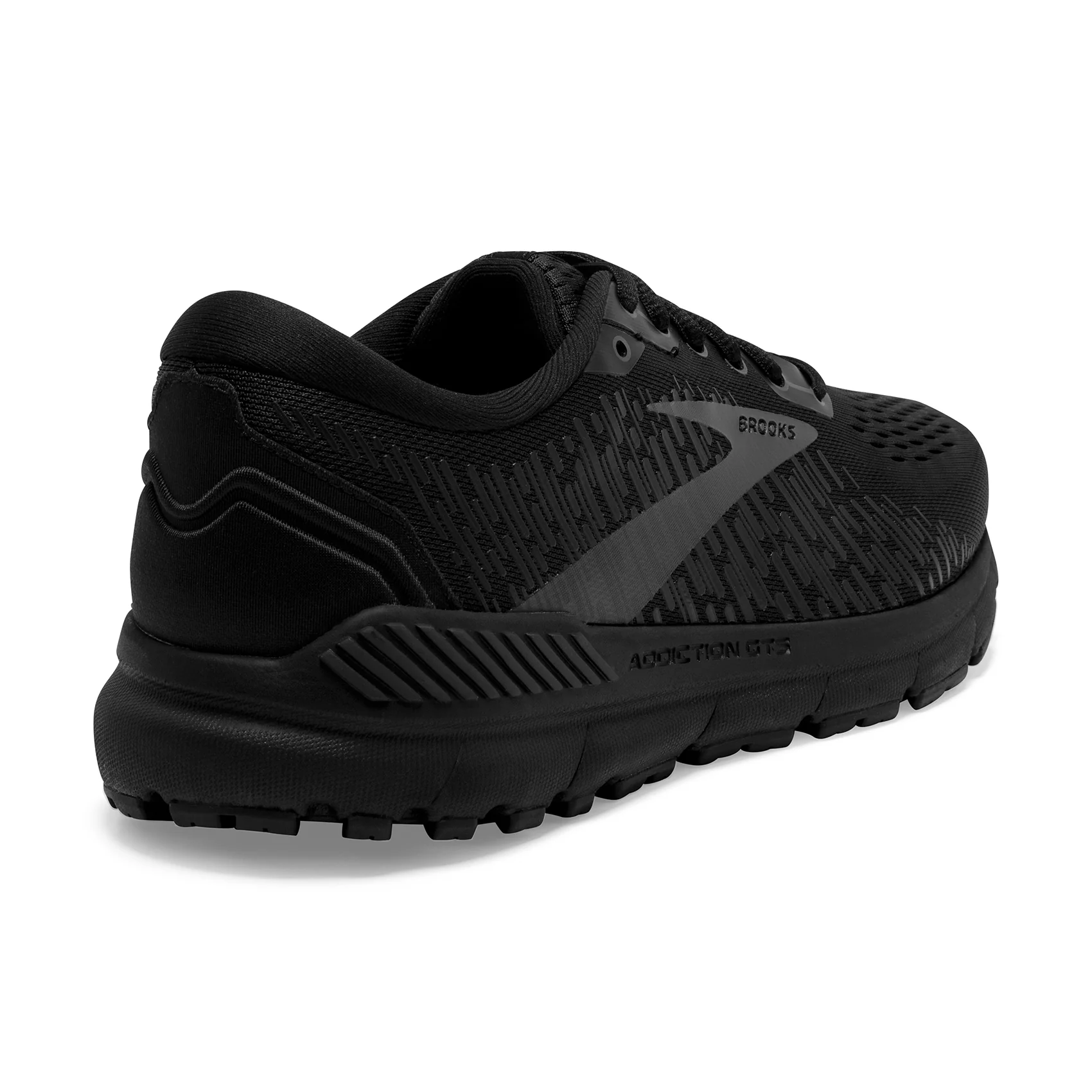 Men's Addiction GTS 15 Running Shoe - Black/Black/Ebony - Regular (D) - Image 4