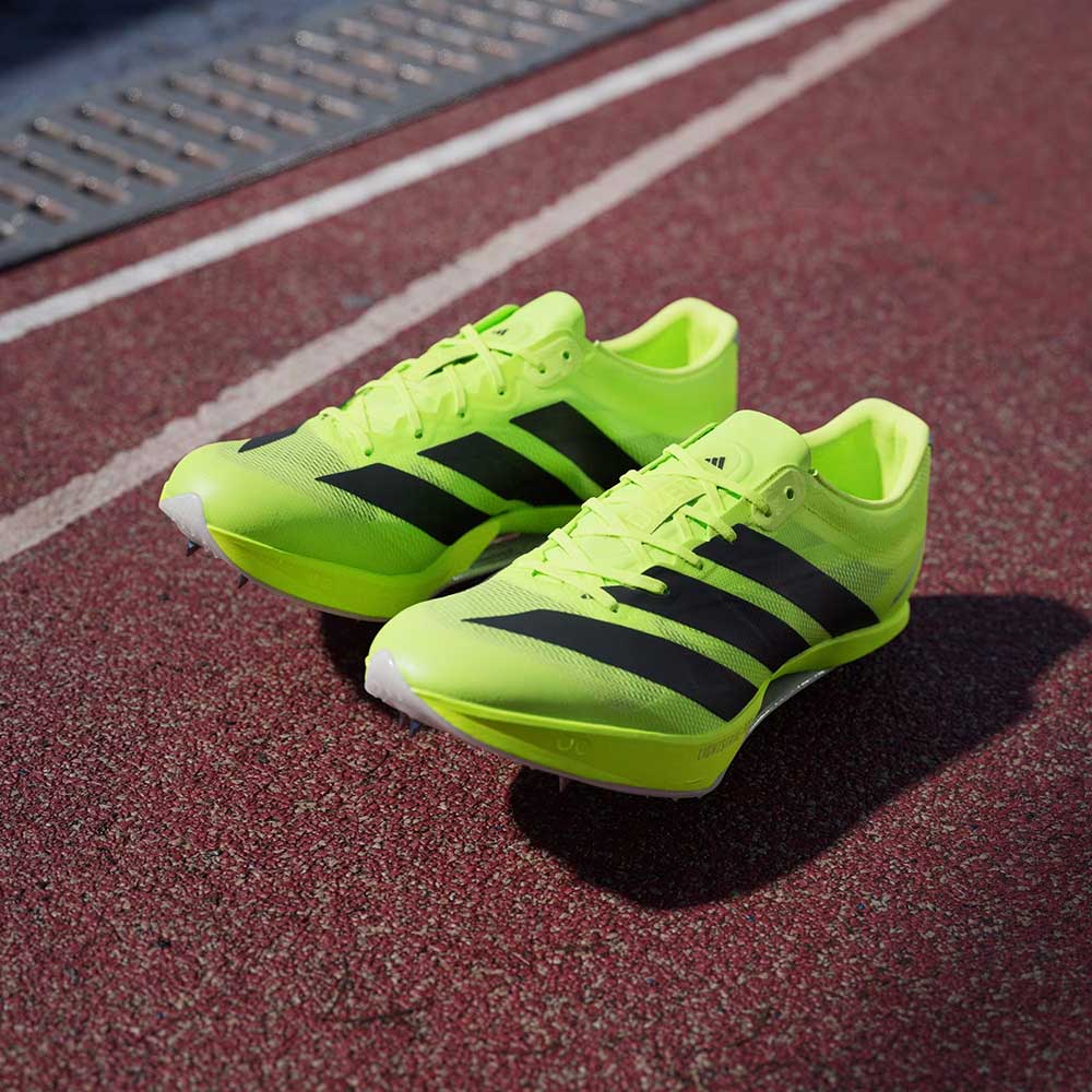 Adizero Prime SP 4 Track Spike - Lucid Lemon/Core Black/Silver Metallic - Regular (D) - Image 3