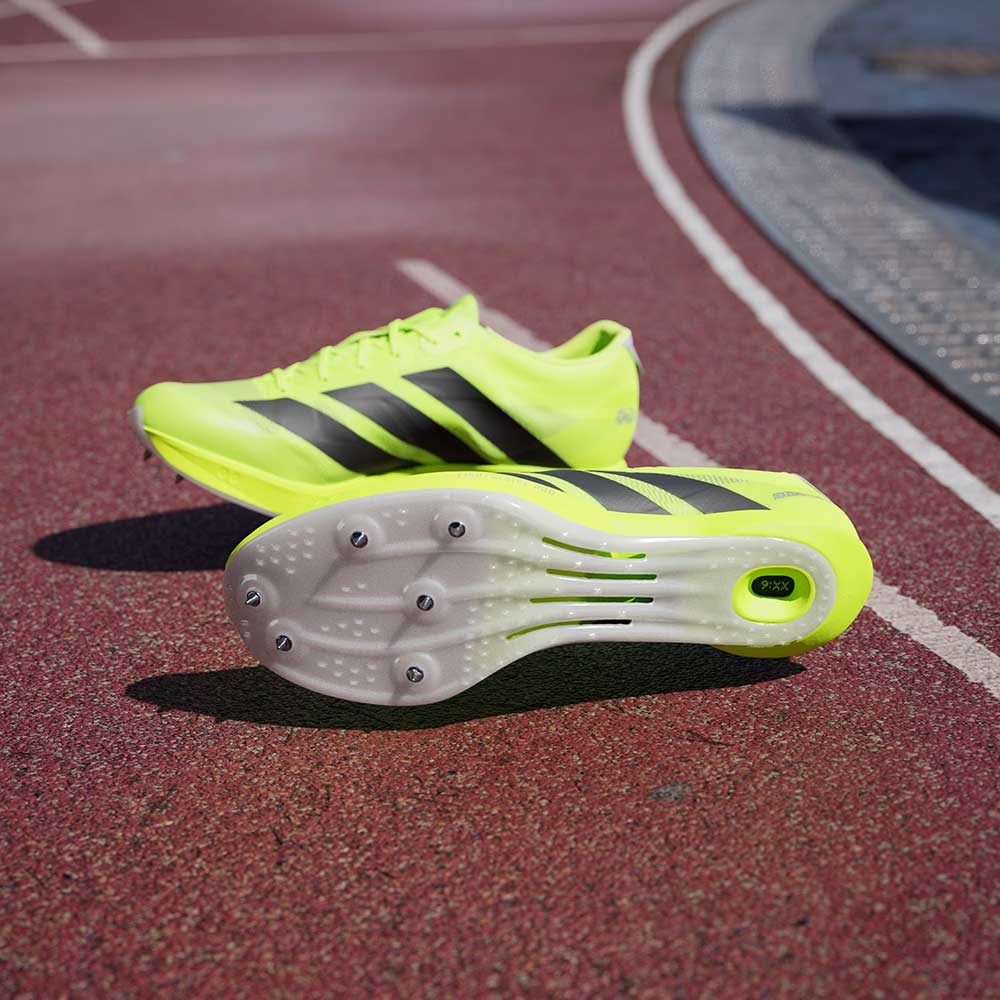 Adizero Prime SP 4 Track Spike - Lucid Lemon/Core Black/Silver Metallic - Regular (D) - Image 4