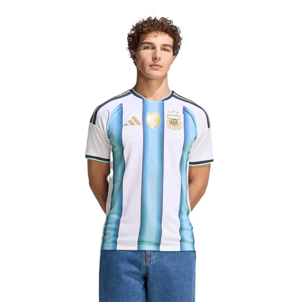 Argentina Home Jersey - White/Icey Blue/Light Blue - Image 3