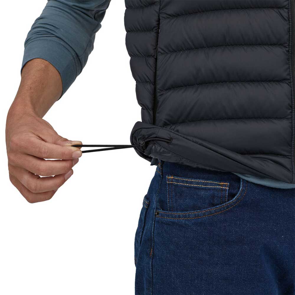 Men's Down Sweater Vest - Black - Image 6