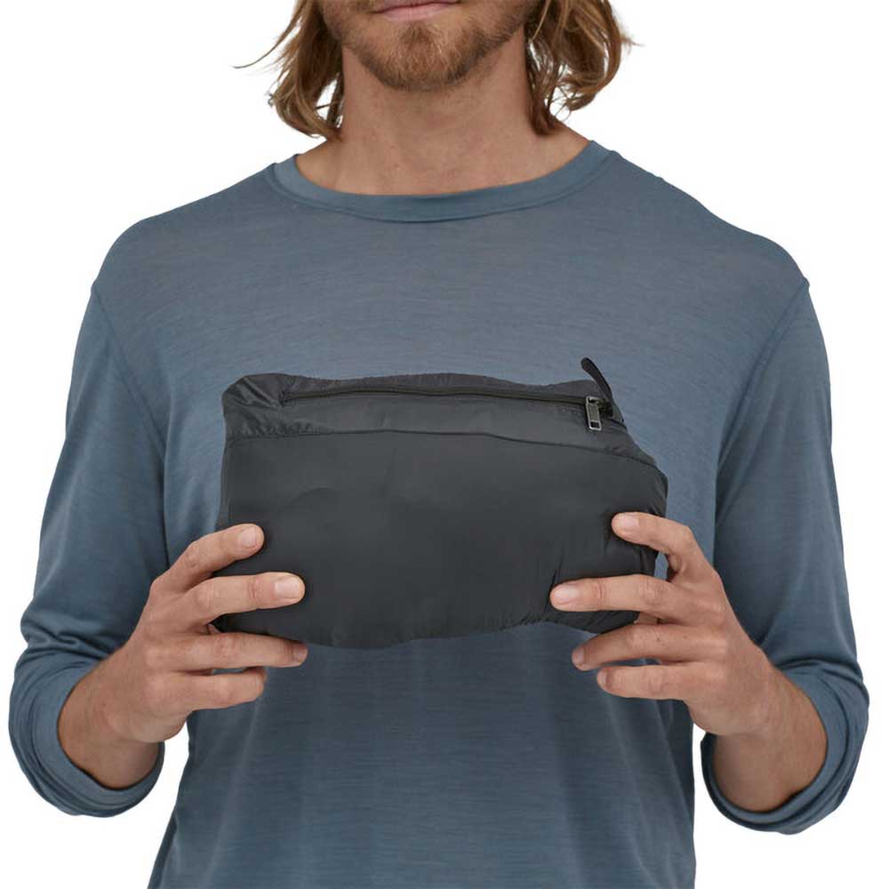 Men's Down Sweater Vest - Black - Image 7