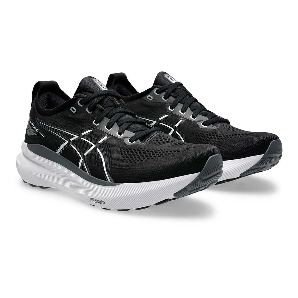 Men's Gel-Kayano 31 Running Shoe - Black/White - Regular (D) - Image 4