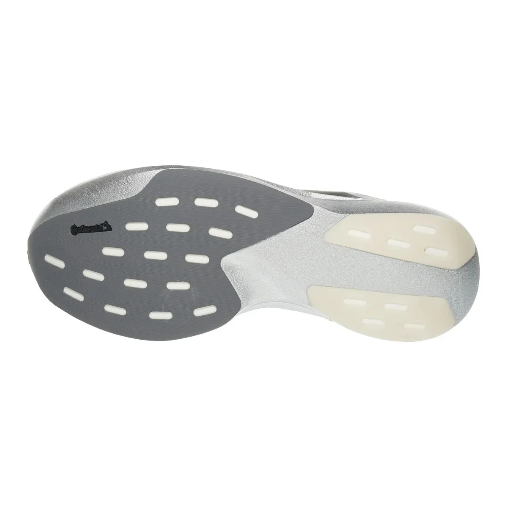 Men's Adizero EVO SL Running Shoe - Silver Met/Iron Met/Lucid Lemon - Regular (D) - Image 5