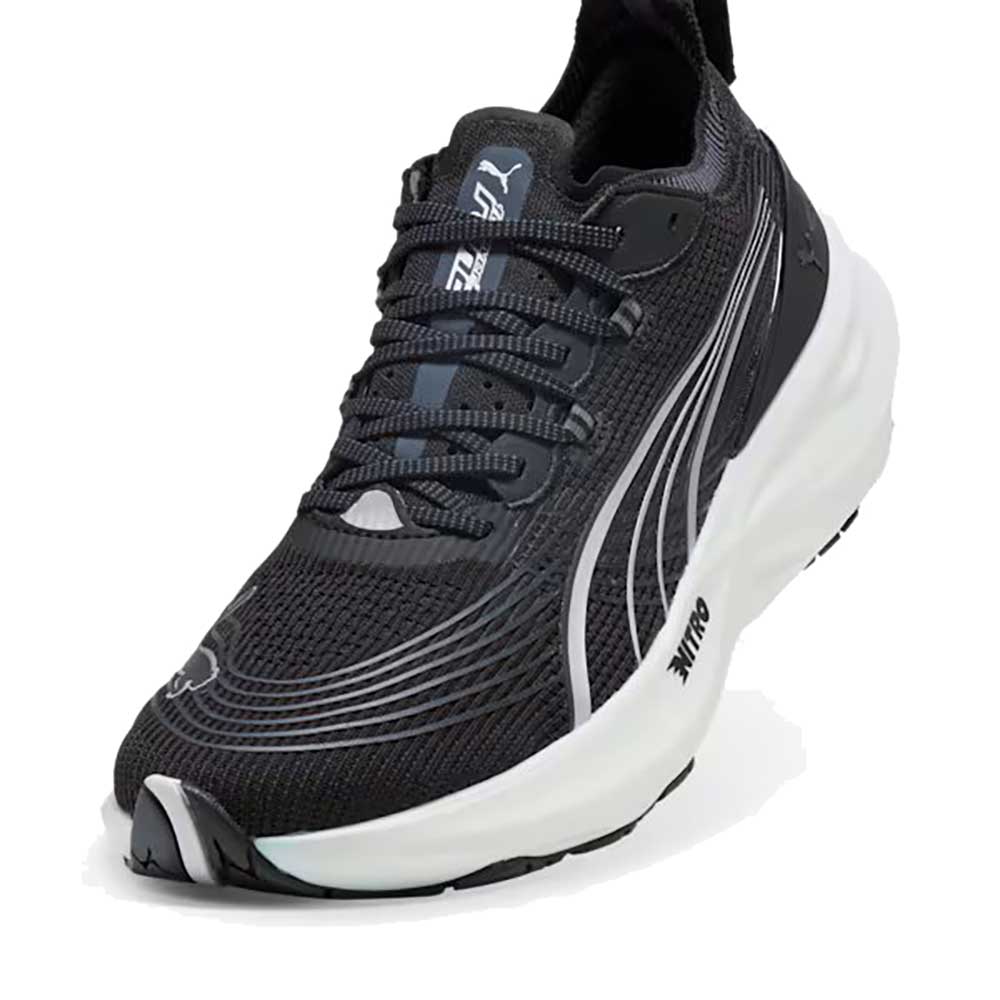 Men's Foreverrun Nitro 2 Running Shoe - Puma Black/Puma White - Regular (D) - Image 6
