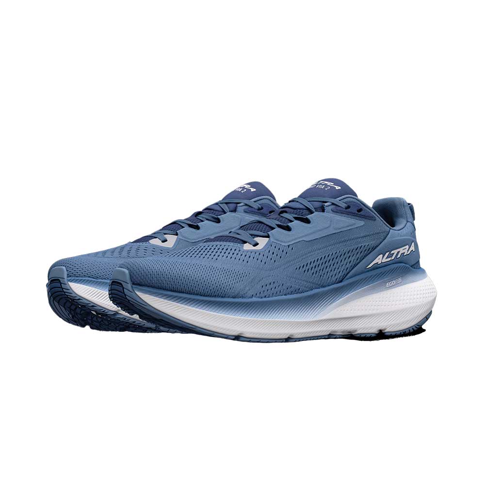 Men's FWD VIA 2 Running Shoe - Navy/Light Blue - Regular (D) - Image 3