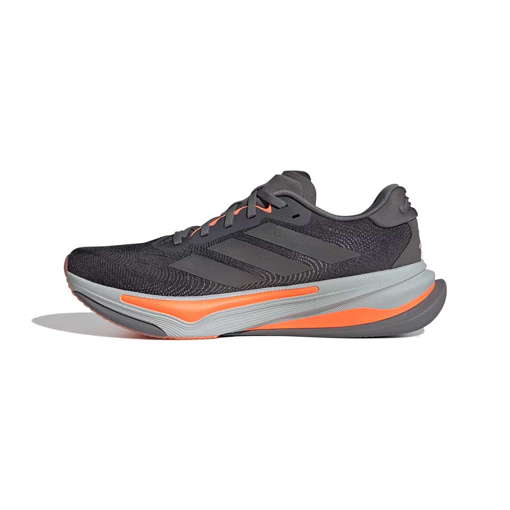 Men's Supernova Prima 2 Running Shoe - Grey Four/Iron Metallic/Lucid Orange - Regular (D) - Image 4