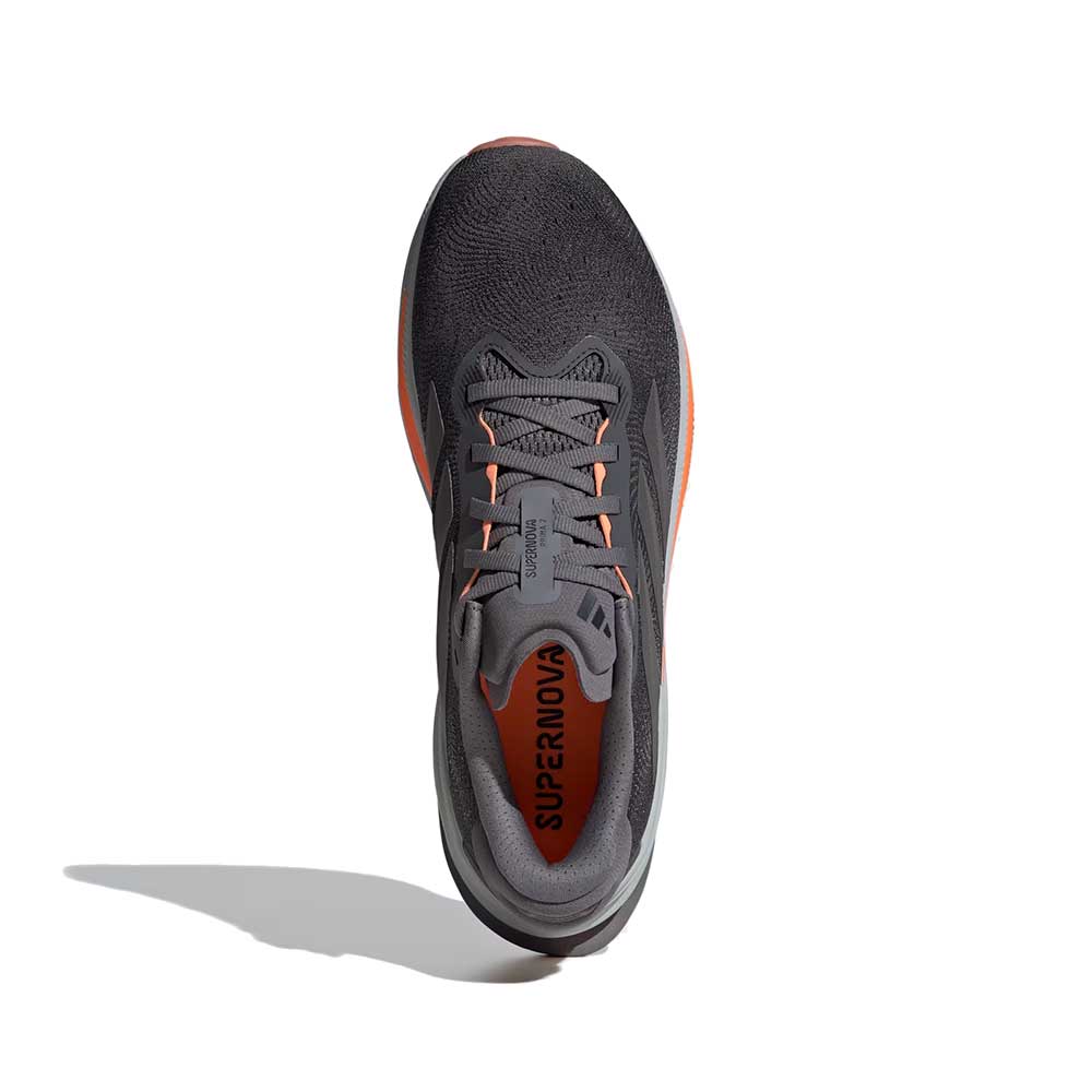 Men's Supernova Prima 2 Running Shoe - Grey Four/Iron Metallic/Lucid Orange - Regular (D) - Image 5
