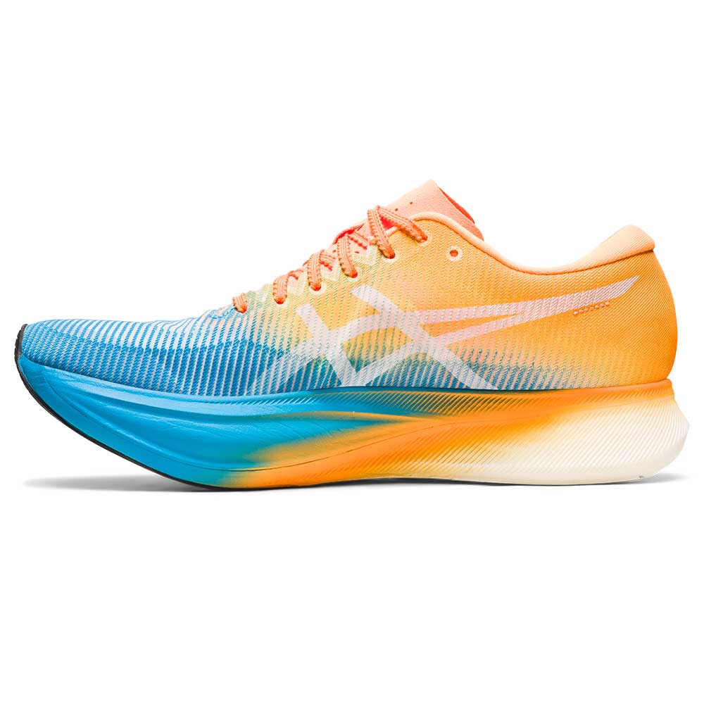 All Gender Metaspeed Edge+ Running Shoe- Island Blue/Orange Pop- Regular (D) - Image 4