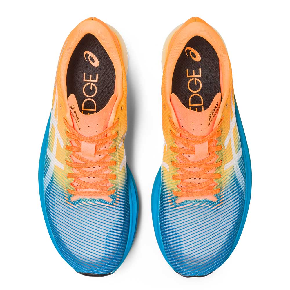All Gender Metaspeed Edge+ Running Shoe- Island Blue/Orange Pop- Regular (D) - Image 5