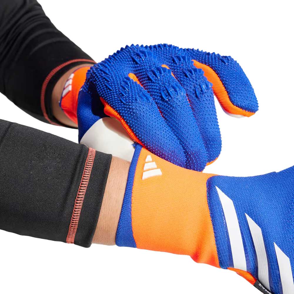 Predator GL Pro Fingersave Goalkeeper Glove - Lucid Blue/Solar Red/White - Image 3