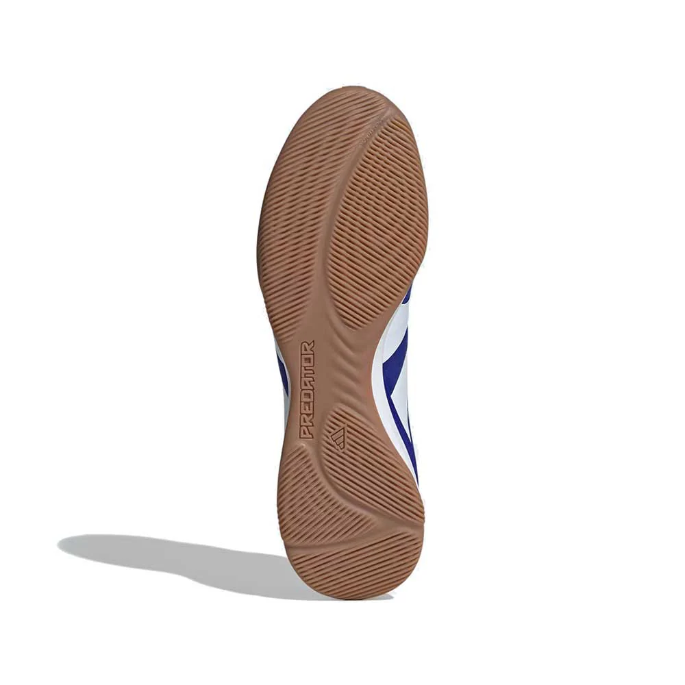 Predator League Indoor Soccer Shoe - Lucid Blue/Cloud White/Solar Red - Regular (D) - Image 7