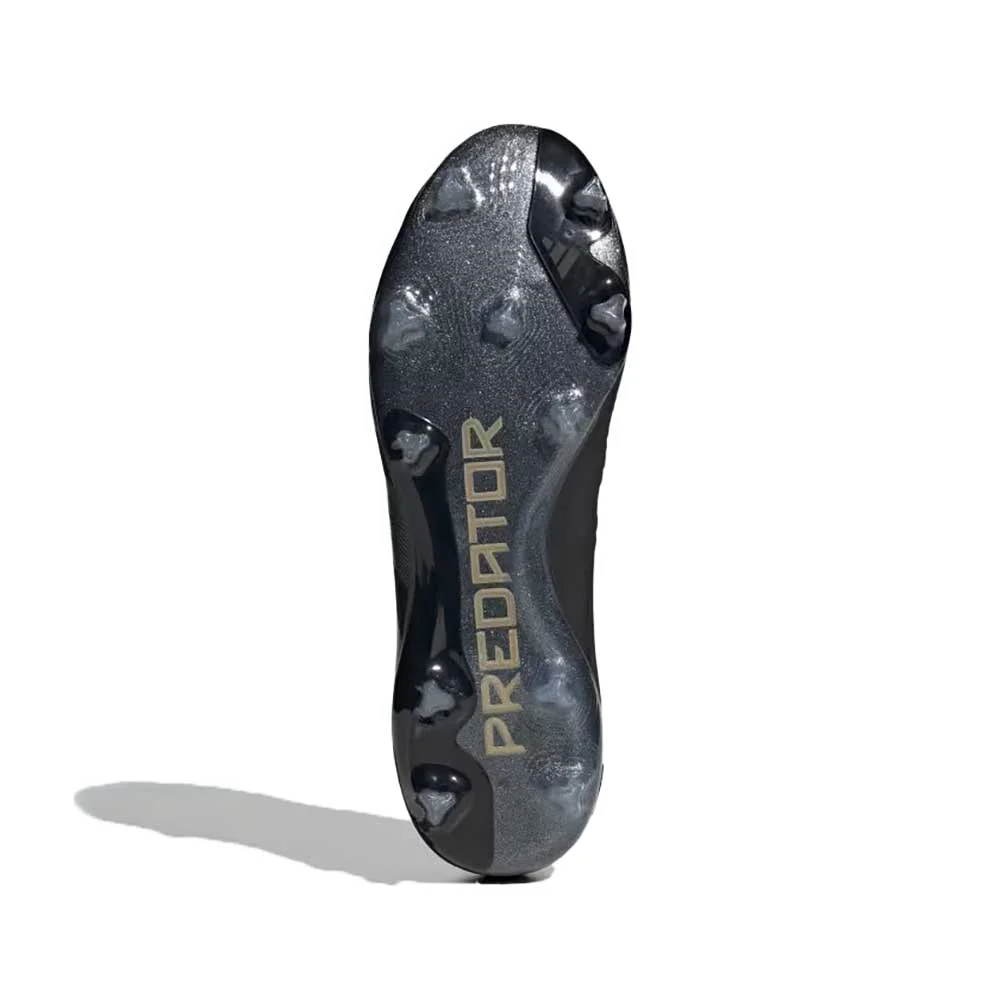 Predator Pro FG Soccer Cleats - Core Black/Carbon/Gold Metallic - Regular (D) - Image 5