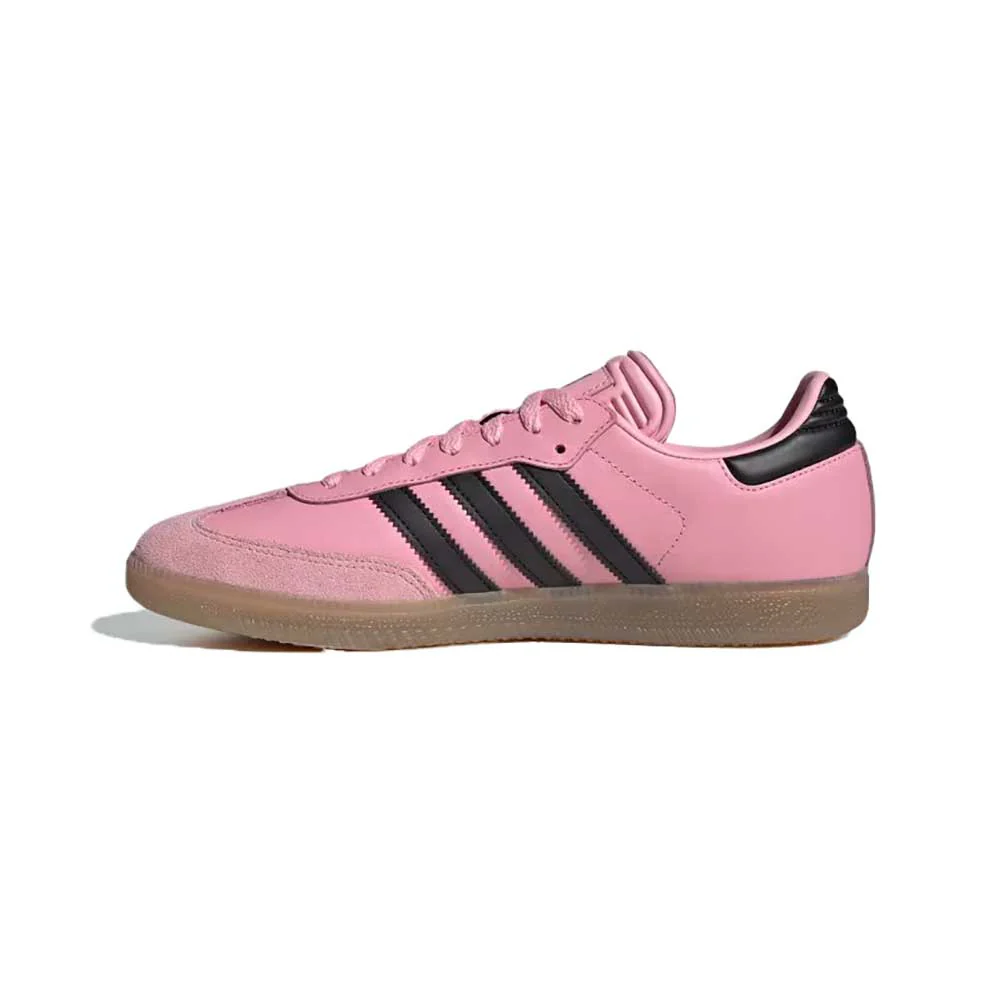 Men's Samba Messi Indoor Soccer Shoe - Light Pink/Core Black/Gum - Regular (D) - Image 3