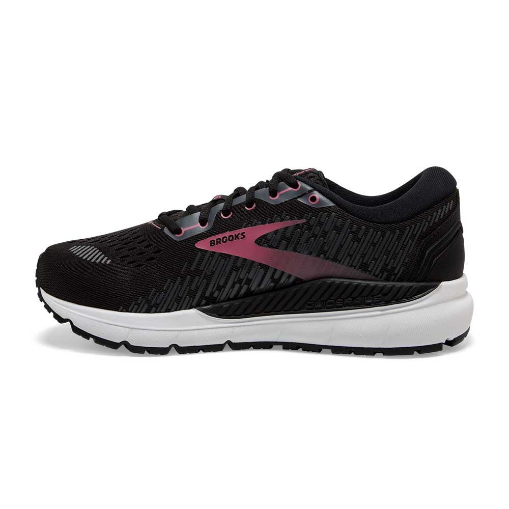 Women's Addiction GTS 15 Running Shoe - Black/Ebony/Mauvewood - Narrow (2A) - Image 3