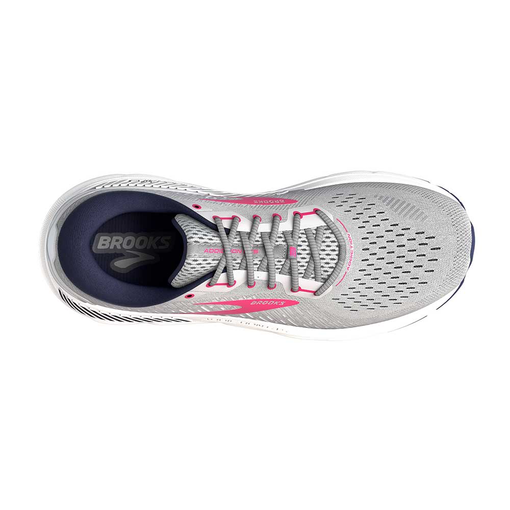 Women's Addiction GTS 15 Running Shoe - Oyster/Peacoat/Lilac Rose - Extra Wide (2E) - Image 3
