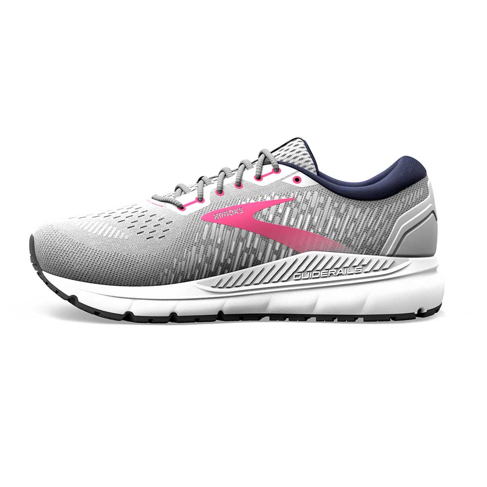 Women's Addiction GTS 15 Running Shoe - Oyster/Peacoat/Lilac Rose - Regular (B) - Image 6