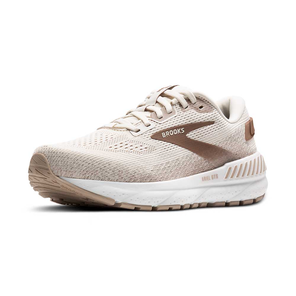Women's Ariel GTS 24 Running Shoe - Coconut/Chateau/Portabella - Wide (D) - Image 3