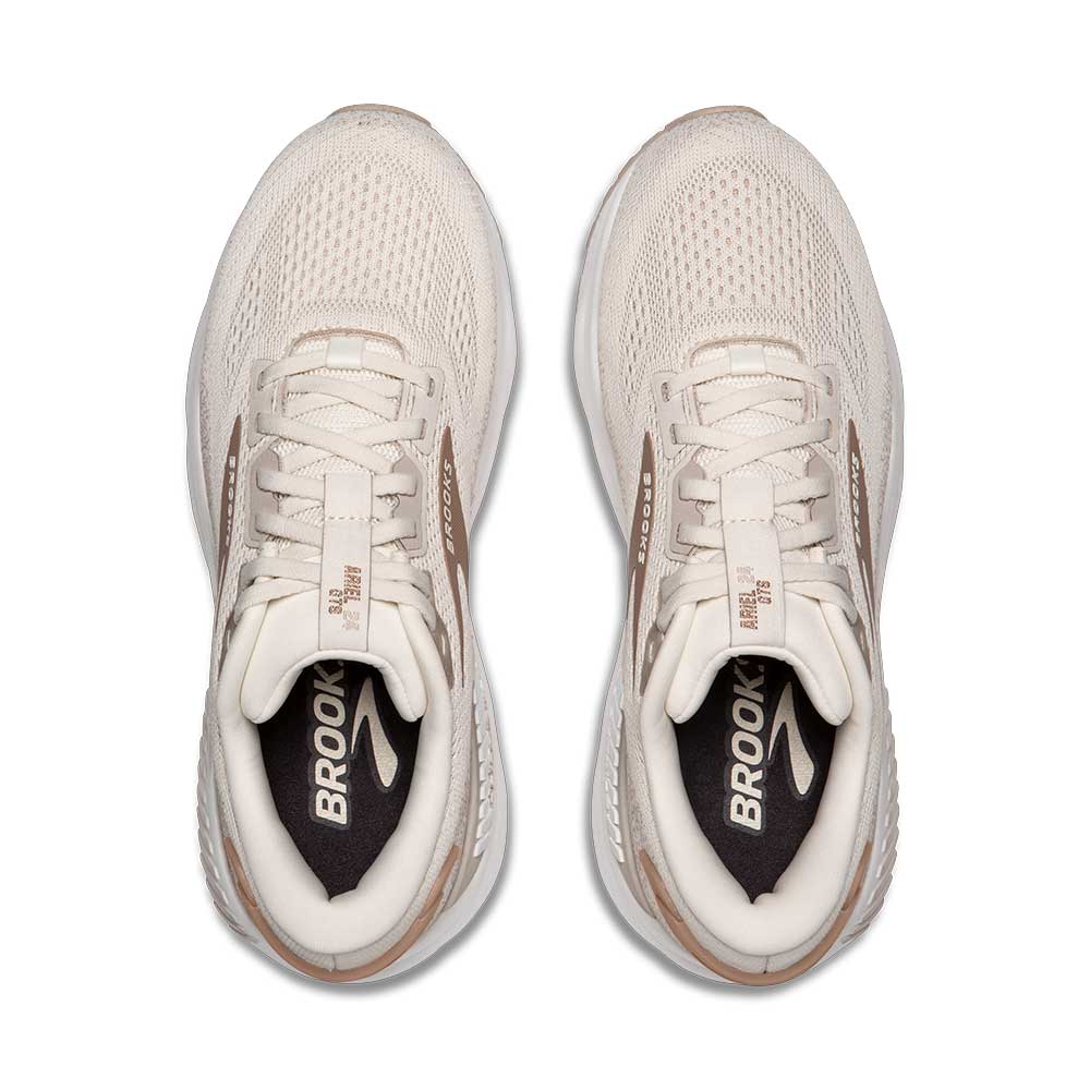 Women's Ariel GTS 24 Running Shoe - Coconut/Chateau/Portabella - Wide (D) - Image 6