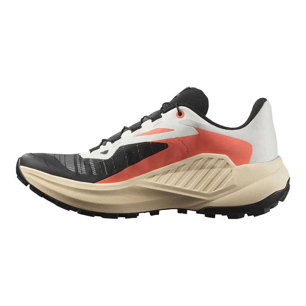 Women's Genesis Trail Running Shoe- Fusion Coral/Tender Peach/Black - Regular (B) - Image 4