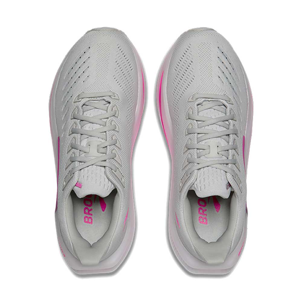 Women's Glycerin Max 2 Running Shoe - Oyster/Argyle/Cyber Pink - Regular (B) - Image 6