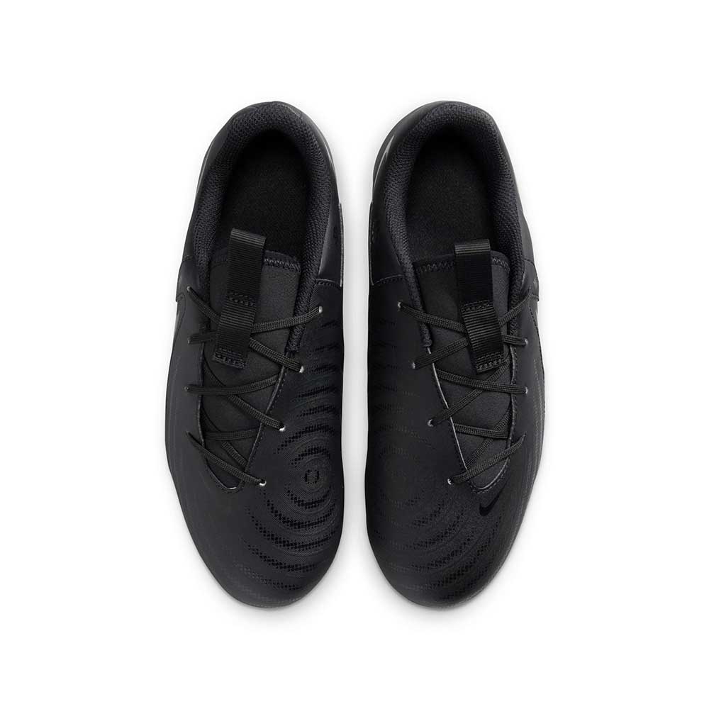 Youth JR Phantom GX II Academy FG/MG Soccer Cleat - Black/Black-Deep Jungle - Regular (M) - Image 4