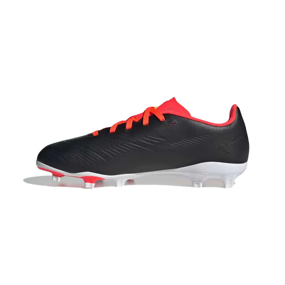 Youth Big Kids' Jr Predator League L FG Soccer Shoe - Core Black / Cloud White / Solar Red - Regular (M) - Image 4